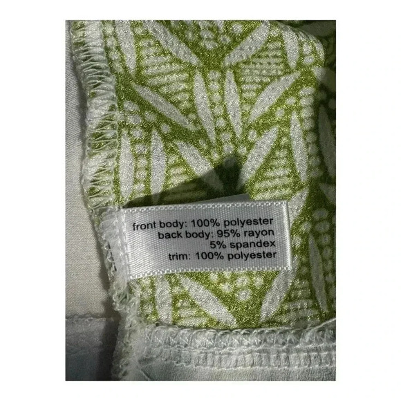 The Limited Women's Sleeveless Lime Green And White‎ Tank Top Size Small EUC - Picture 7 of 8